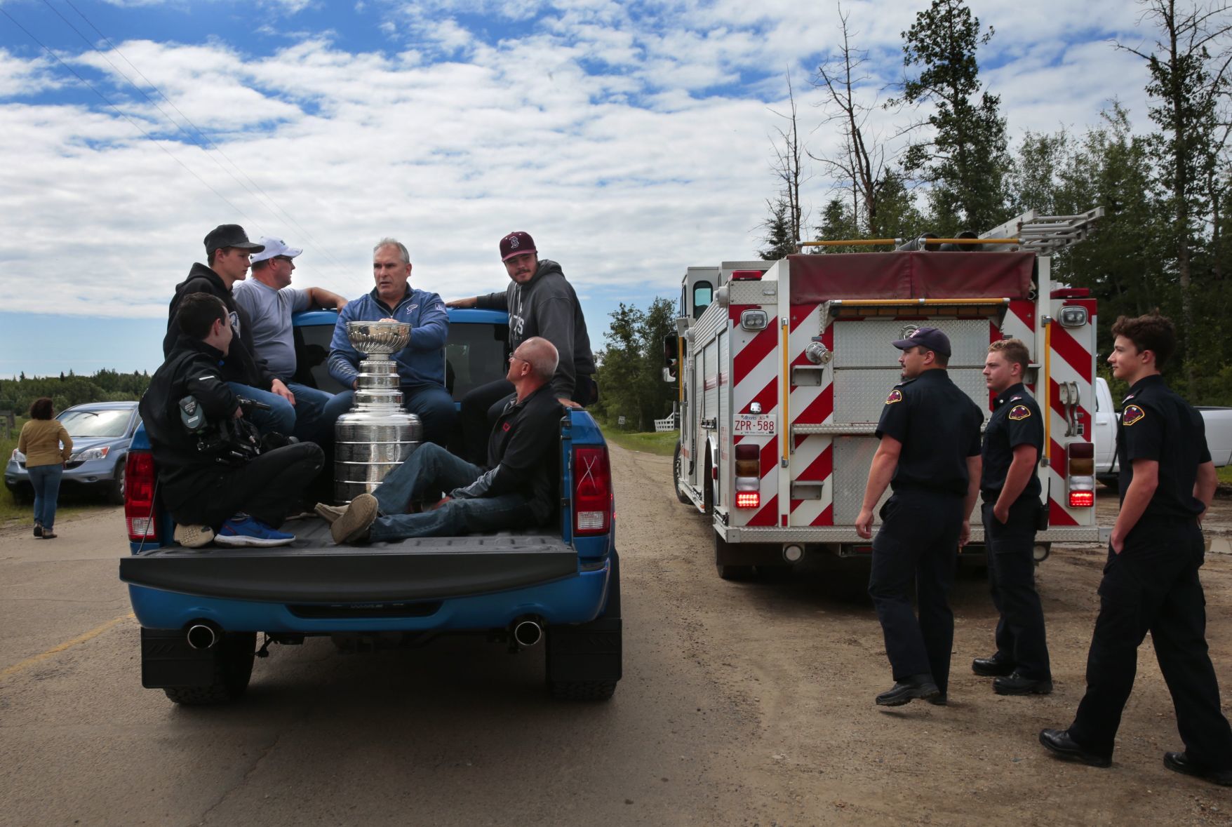 The road to Calahoo welcomes the Stanley Cup